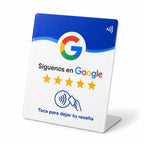 Tarjeta Reseña Google Con Soporte